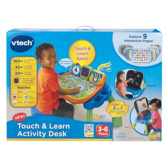 Tech touch and store learn activity desk